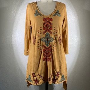 NWT Johnny Was Aztec Tunic Sz M